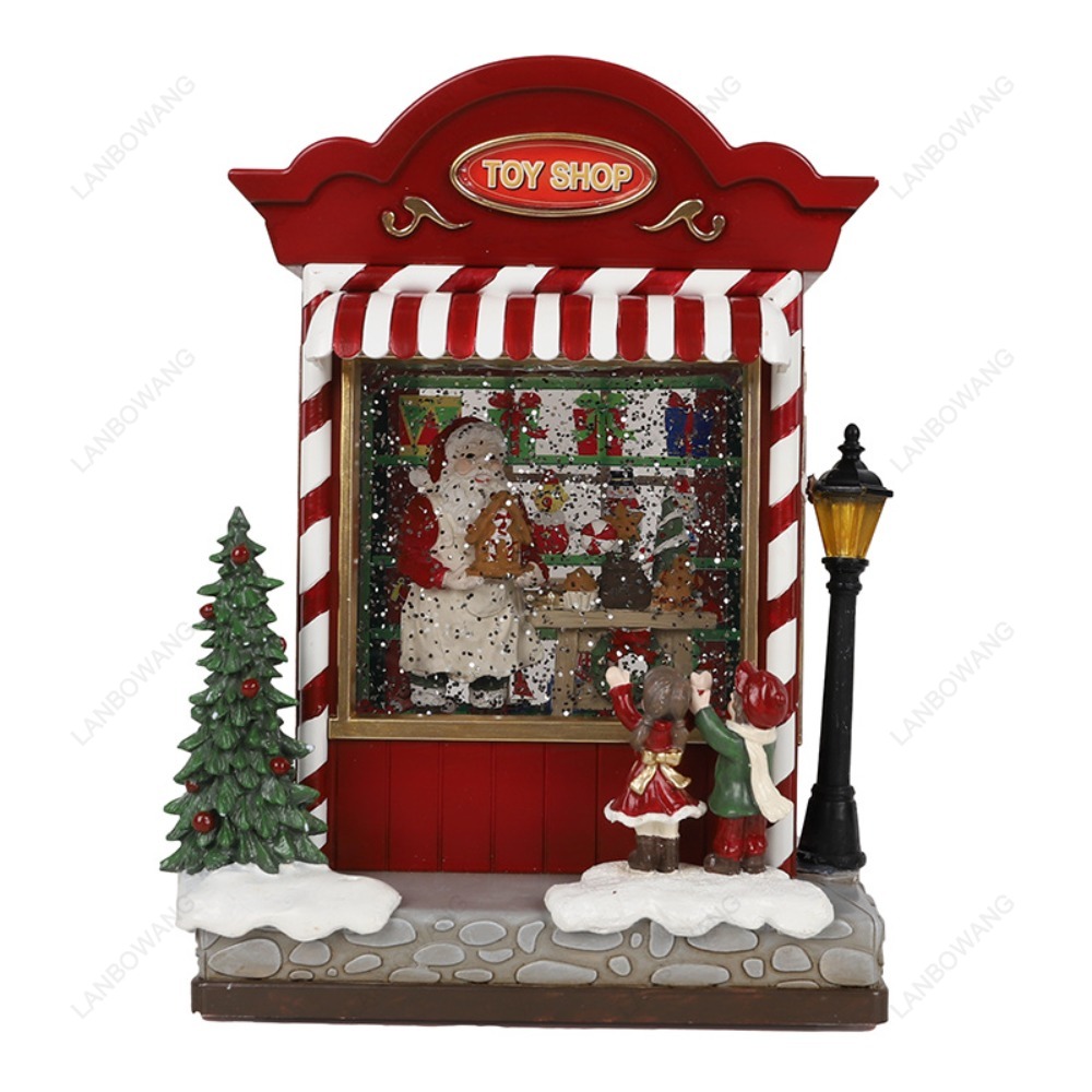 Snow Globe Musical - Christmas Automatic Snow Globe Wind Lamp
