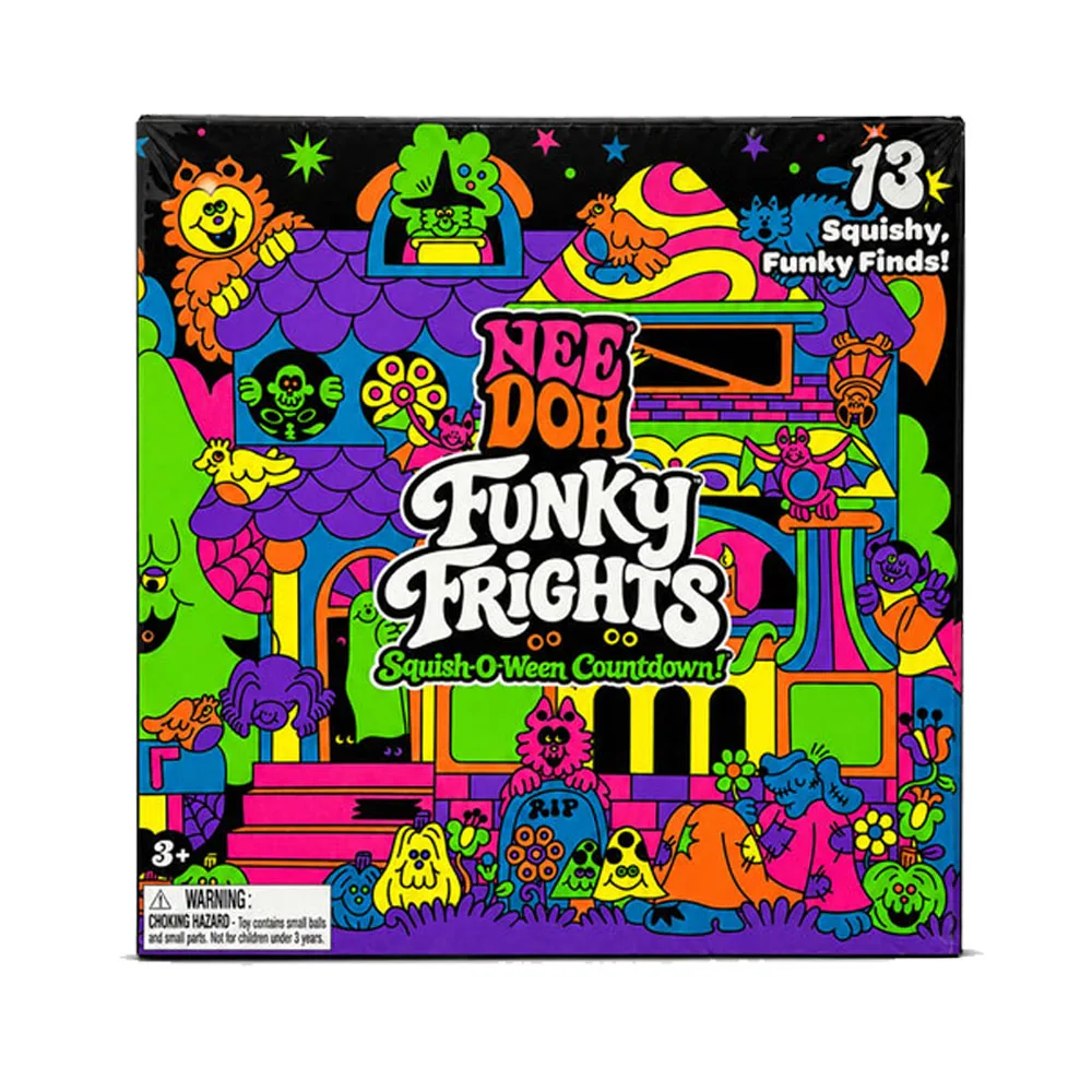 Advent Calendar Gift - Needoh New Funky Frights Halloween Advent