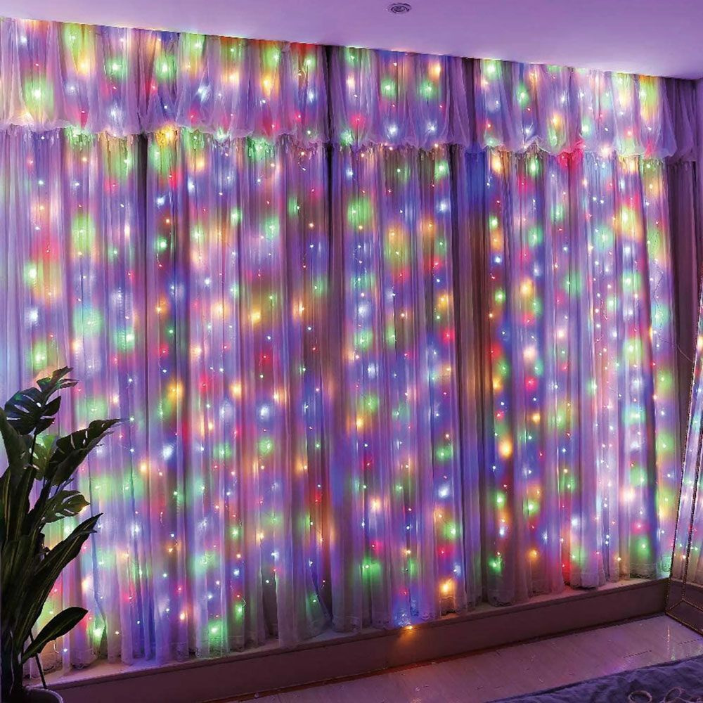 3/6m Curtain LED String Lights - Led Fairy String Lights ulasan dan harga