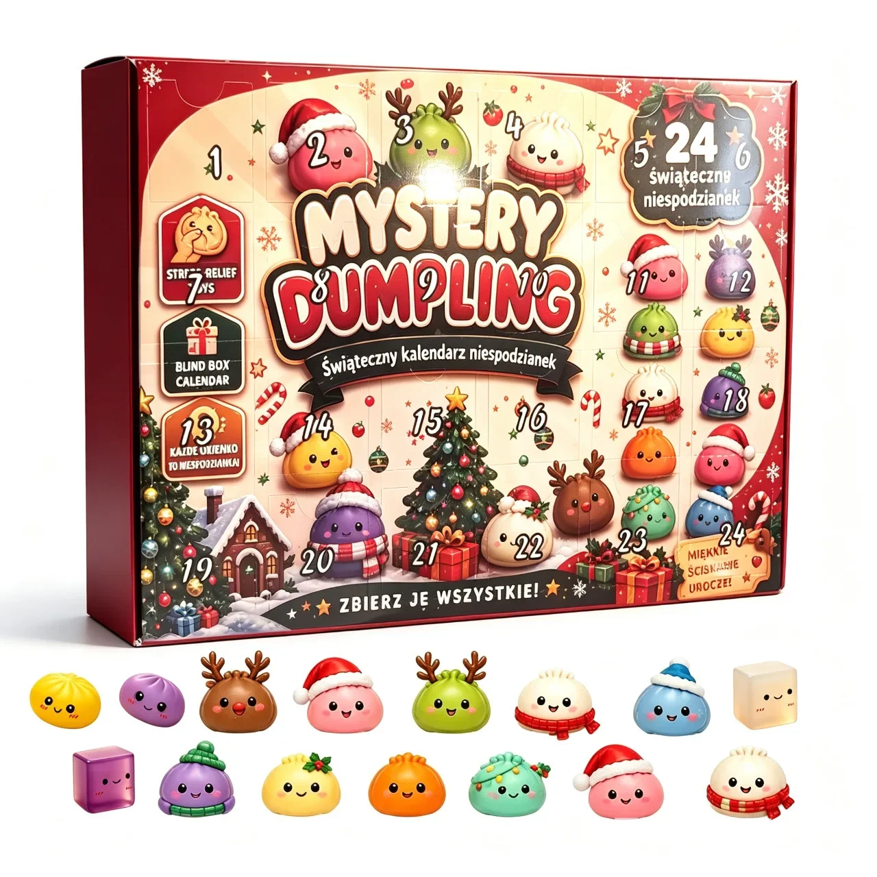 24 PCS Christmas Advent Calend - Advent Calendar Gift ulasan dan harga