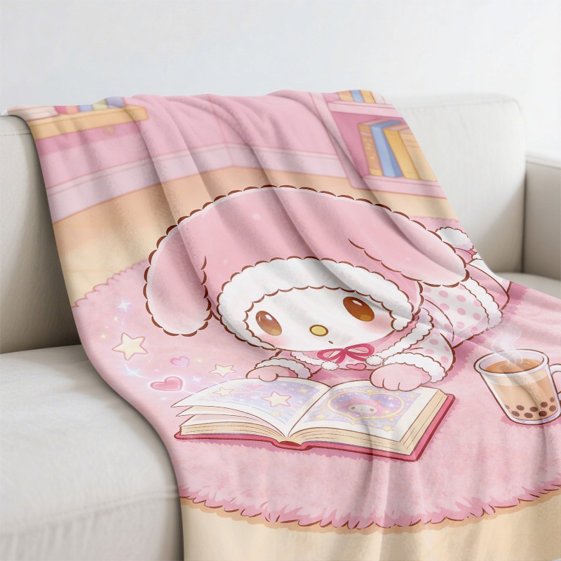 Sanrio Blanket Cozy Pink Flann - Christmas Throw Blanket ulasan dan harga