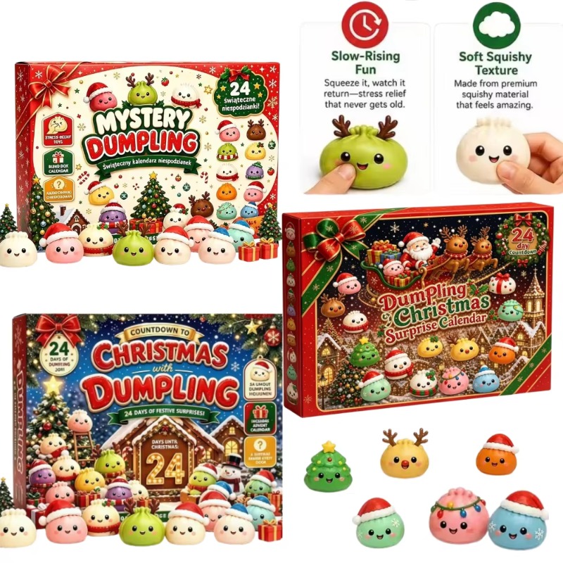 Christmas Squishy Advent Calen - Advent Calendar Gift ulasan dan harga