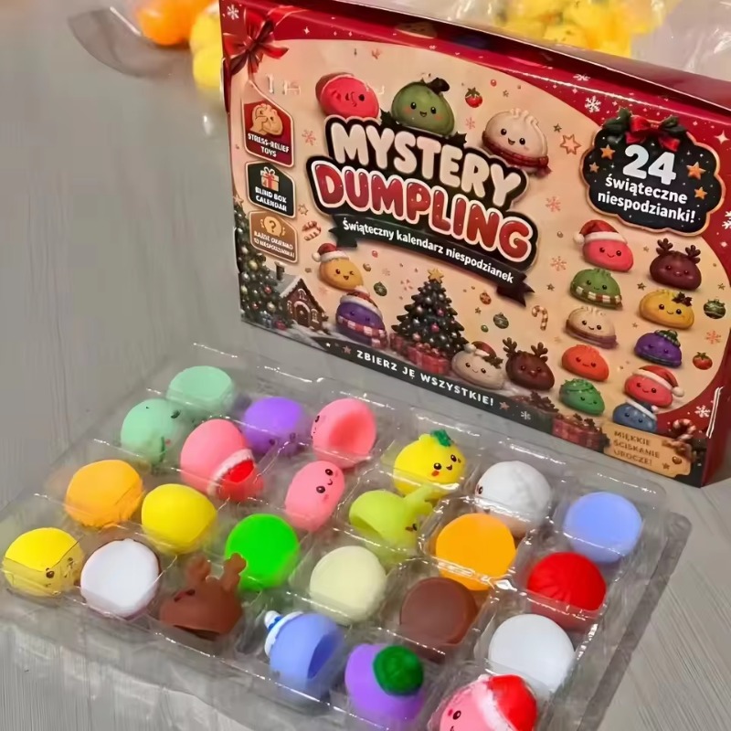 Christmas Squishy Advent Calen - Advent Calendar Gift ulasan dan harga