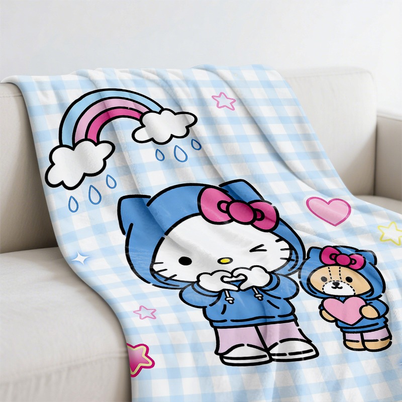 Sanrio Blanket Hello Kitty Bea - Christmas Throw Blanket ulasan dan harga