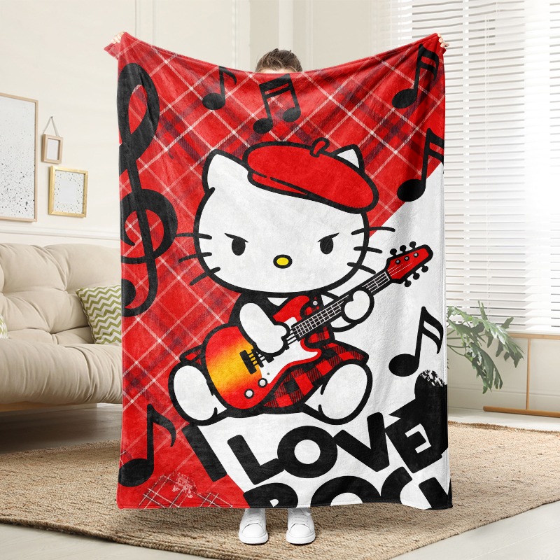 Sanrio Blanket Hello Kitty Roc - Christmas Throw Blanket ulasan dan harga