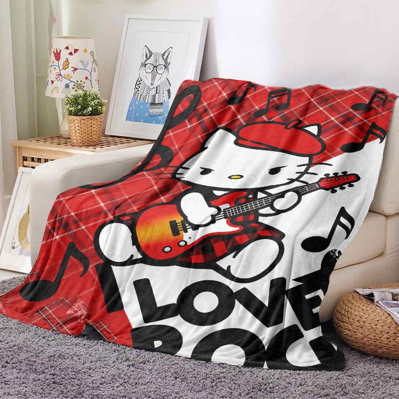 Sanrio Blanket Hello Kitty Roc - Christmas Throw Blanket ulasan dan harga