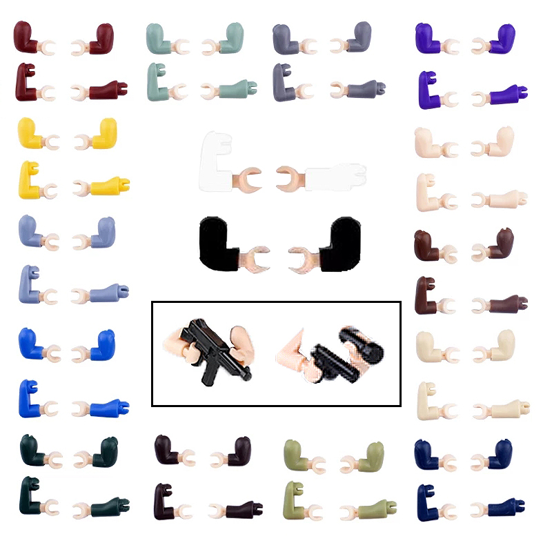 WW2 Military Figures Arms Hand - Lego Set City ulasan dan harga