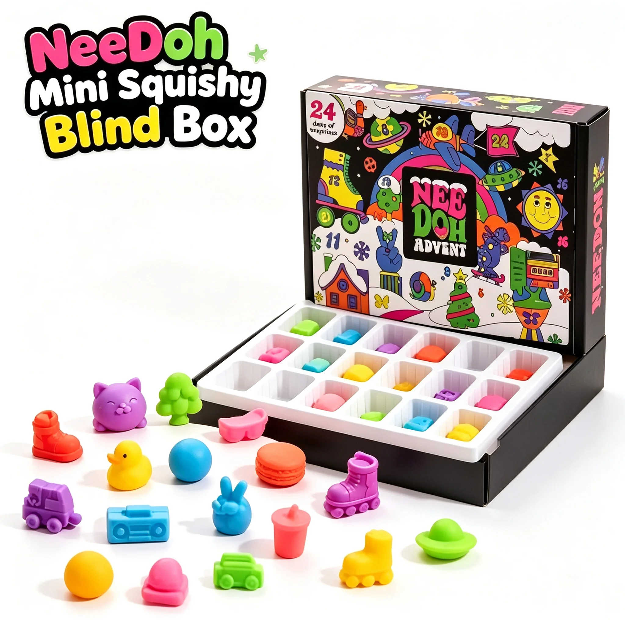 2026 Nee Doh Christmas 13/24Da - Advent Calendar Gift ulasan dan harga