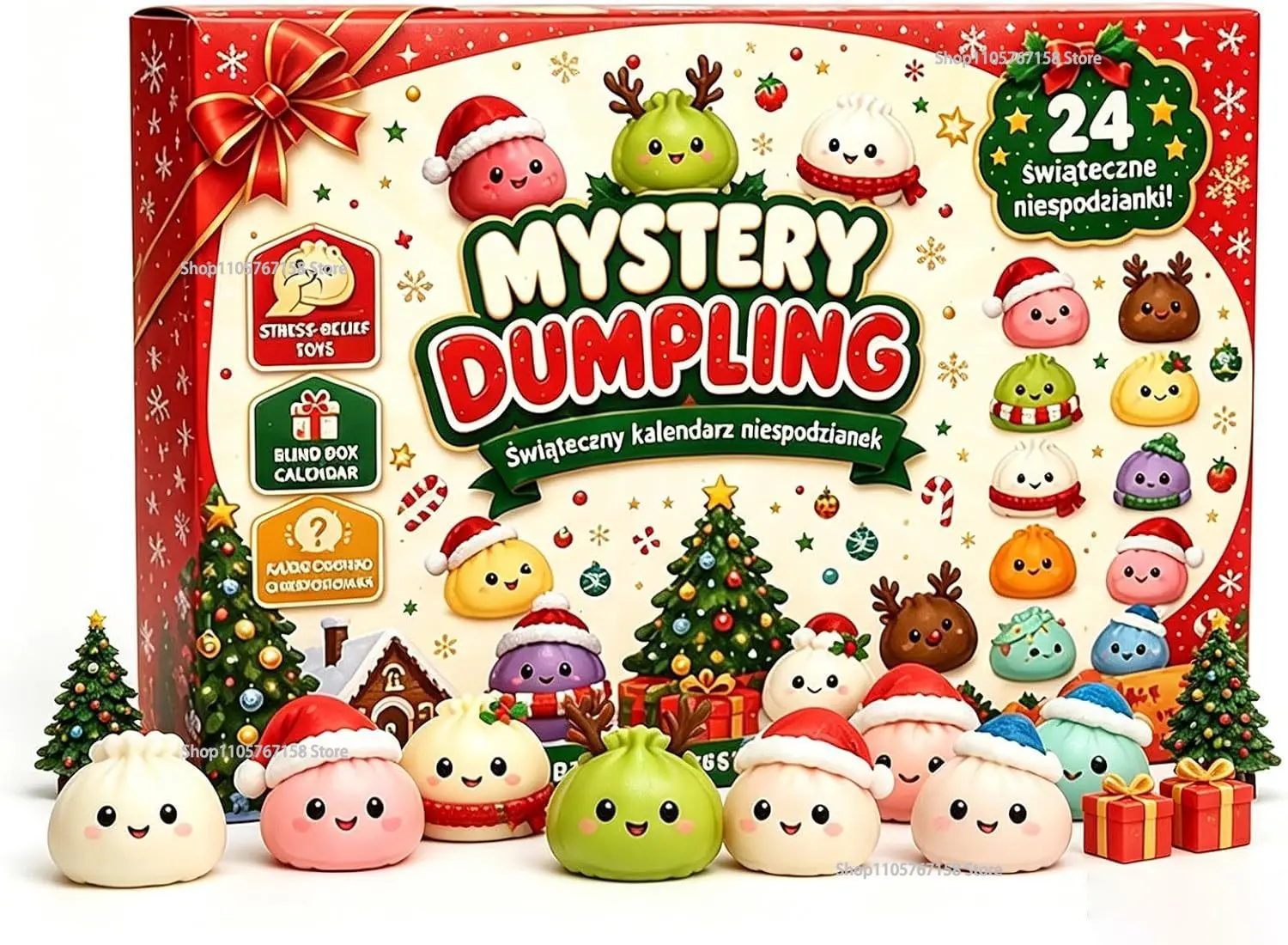 Christmas Squishy Advent Calen - Advent Calendar Gift ulasan dan harga