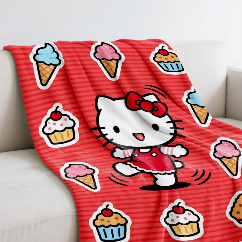 Sanrio Blanket Hello Kitty Ice - Christmas Throw Blanket ulasan dan harga