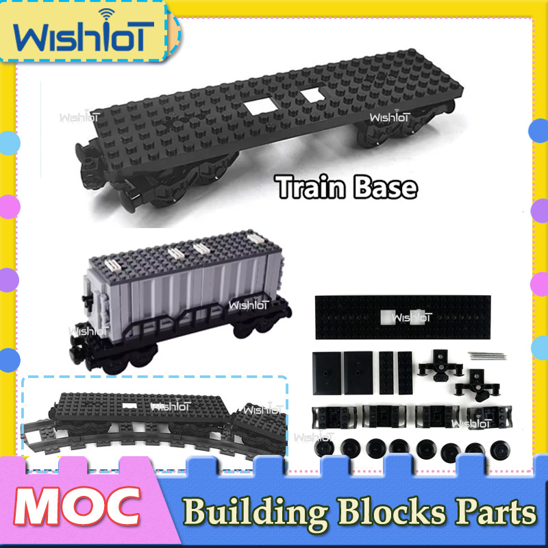 City Train Track Base MOC Buil - Lego Set City ulasan dan harga