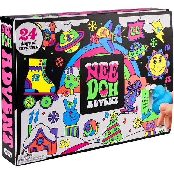 Needoh New Funky Frights Hallo - Advent Calendar Gift ulasan dan harga