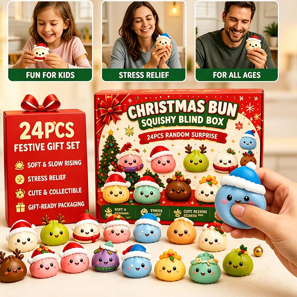 2026 Christmas Squishy Advent  - Advent Calendar Gift ulasan dan harga