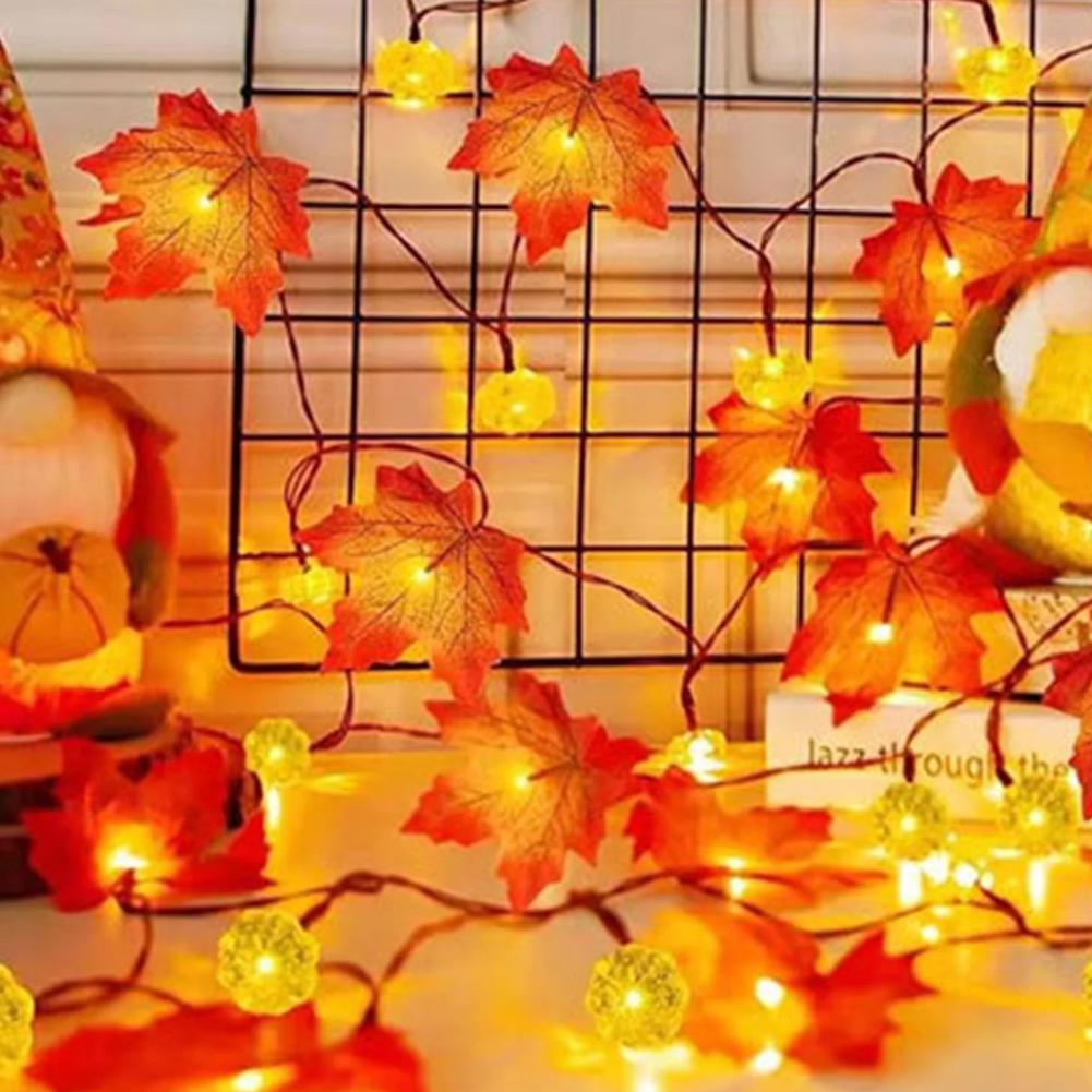 10 Leds Halloween Pumpkin Stri - Led Fairy String Lights ulasan dan harga
