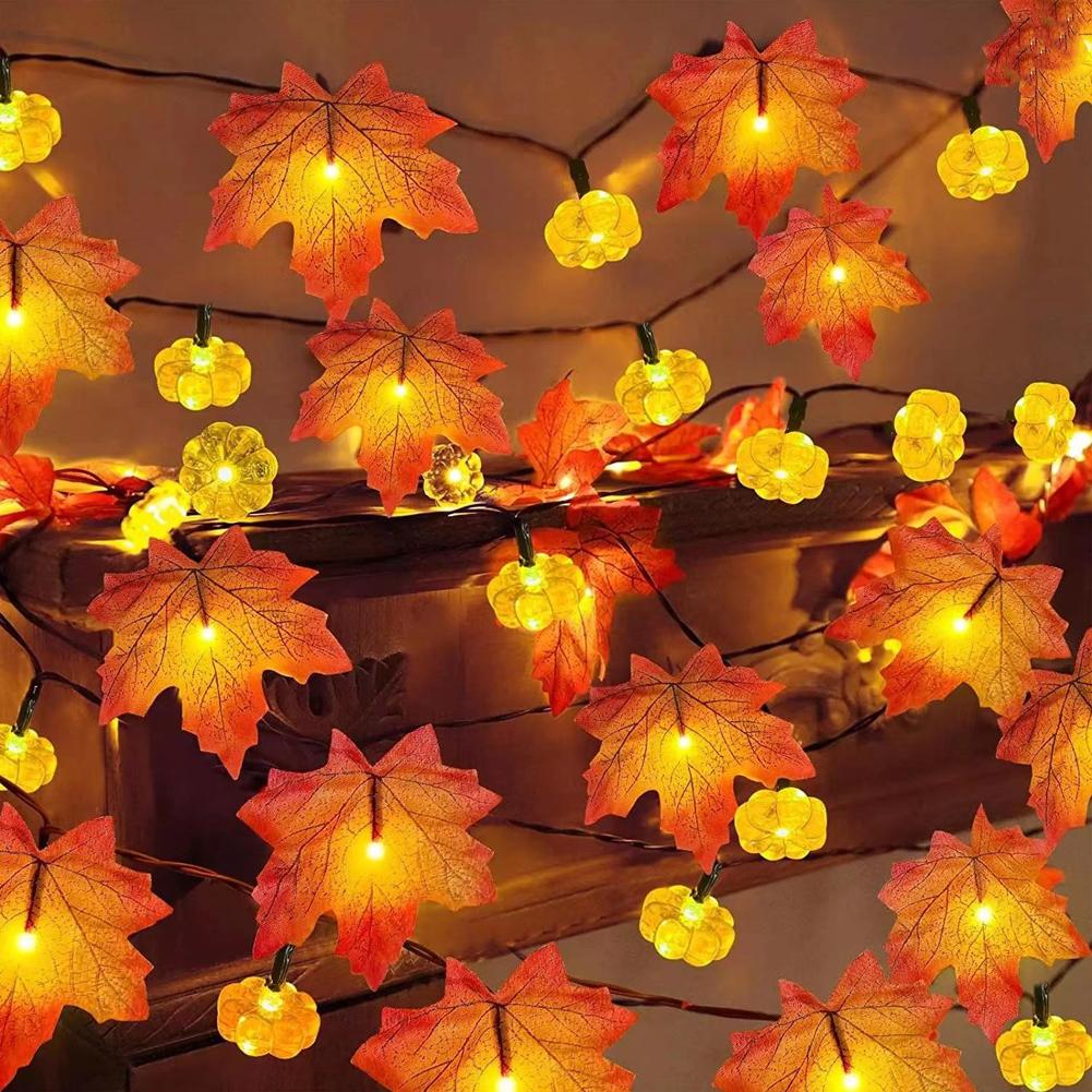 10 Leds Halloween Pumpkin Stri - Led Fairy String Lights ulasan dan harga