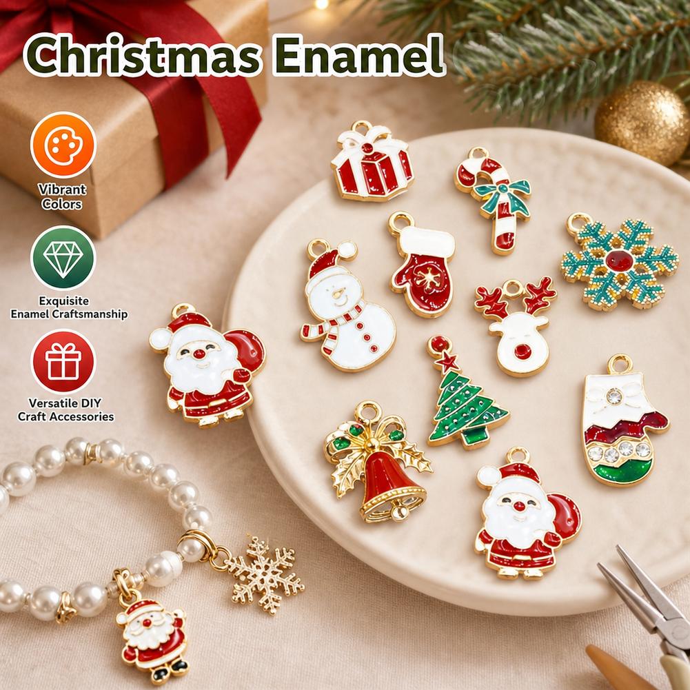 10PCS Mini Christmas Hanging C - Christmas Stocking Hanging ulasan dan harga