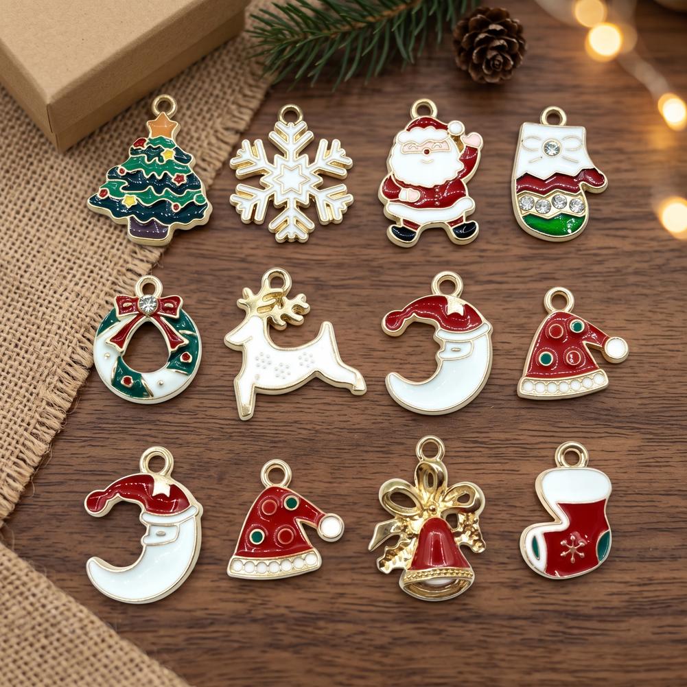 10PCS Mini Christmas Hanging C - Christmas Stocking Hanging ulasan dan harga
